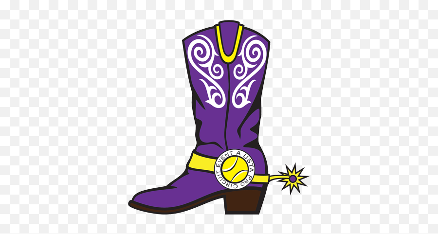 Fort Worth Pro Tennis Classic Circuit Event - Cowgirl Boots Purple Drawing Png,Cowboy Boot Icon