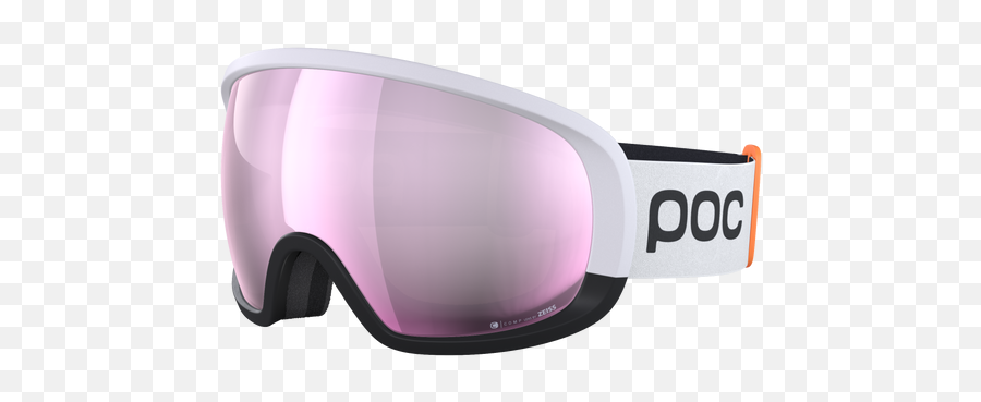 Poc Fovea Clarity Comp Goggles Sports - Poc Fovea Mid Clarity Comp Hydrogen White Goggle Png,Airflow Icon 60 Review