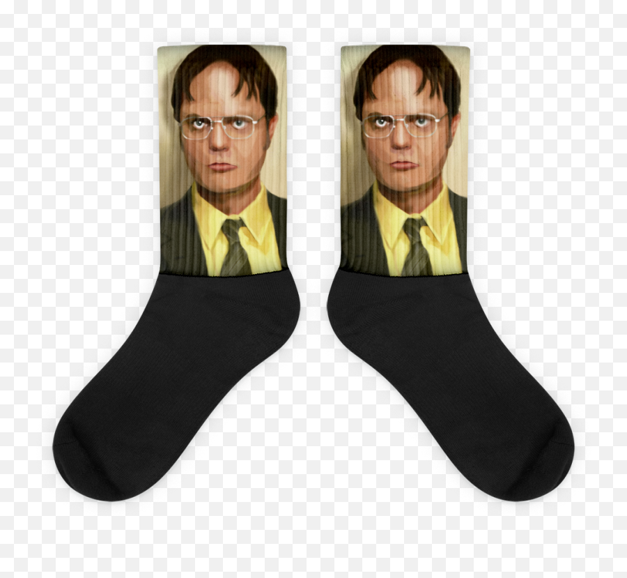 Dwight Schrute The Office Socks - Sock Png,Dwight Schrute Png