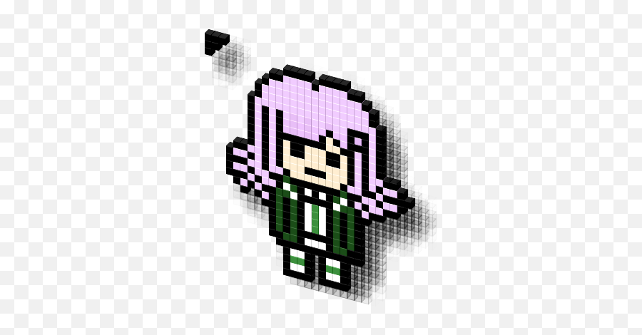 Chiaki Nanami Cursor - Chiaki Nanami Pixel Sprite Png,Chiaki Icon