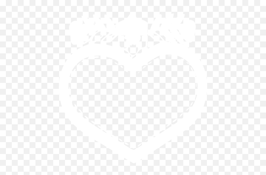 White Heart 13 Icon - Free White Heart Icons Girly Png,White Heart Icon Png