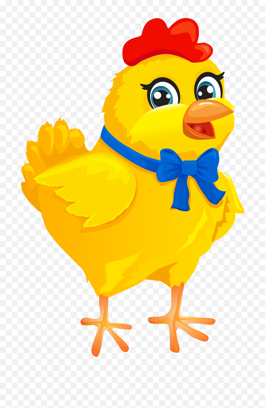 Images Clip Art Chicken Painted Easter - Transparent Easter Chicken Png,Rubber Chicken Png