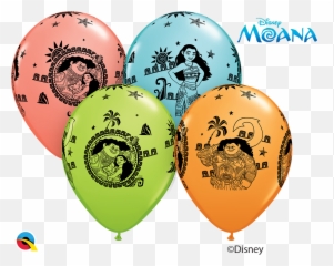 17 Moana Maui Balloon Foil Mylar Birthday Party Decoration - Balões De Aniversário Da Moana Png,Maui Moana Png