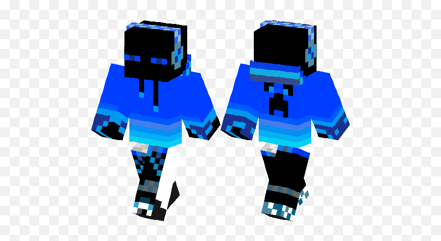 Cool Enderman Minecraft Skin Hub - Death Reaper Minecraft Skin Png,Minecraft Enderman Png