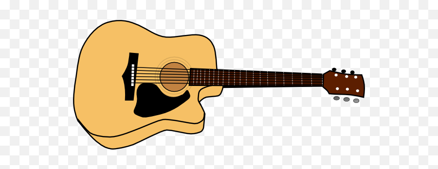 Cartoon Guitar Png Picture - Guitar Clipart,Cartoon Guitar Png