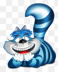 Cartoon Png Transparent Images - Blue Cat Cartoon Png,Transparent Cartoons