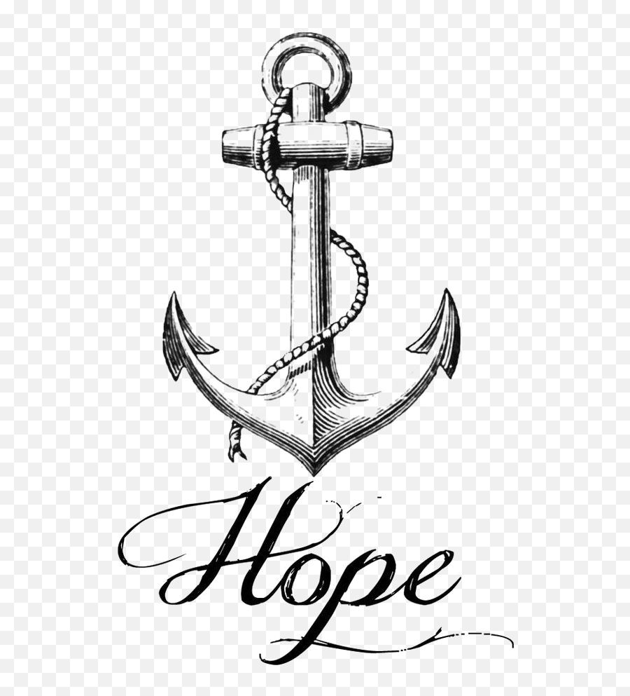 Anchor Png High - Anchor Hope Tattoo Designs,Anchor Png