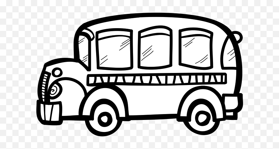 School Bus Jpg Free Download Black - Bus Drawing Clipart Png,School Bus Transparent Background