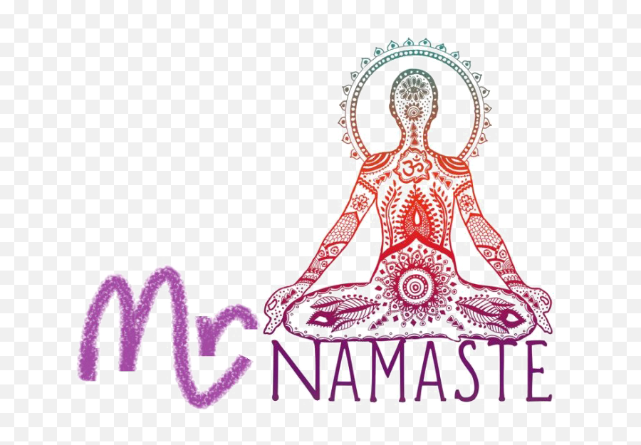 Namaste Transparent Background - Meditation Drawing Png,Namaste Png