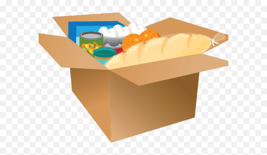 Box Clipart Canned Food - Food Boxes Clipart Png,Canned Food Png