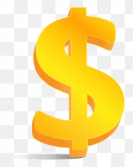 Jpg Black And White Coin Clip Dollar Sign - Png