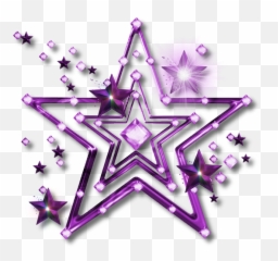 Download Hd Stars Png Images Free Clipart - Purple Transparent