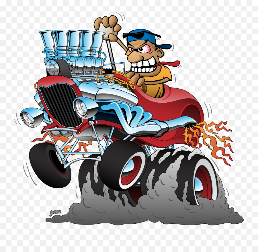 30s Highboy Hot Rod Race Car Dragster - Hot Rod Cartoon Png,Hot Rod Png