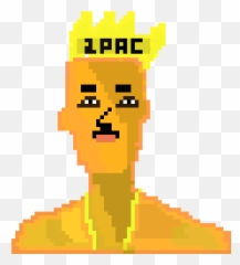 2pac Pixel Art Maker - Illustration Png,2pac Png