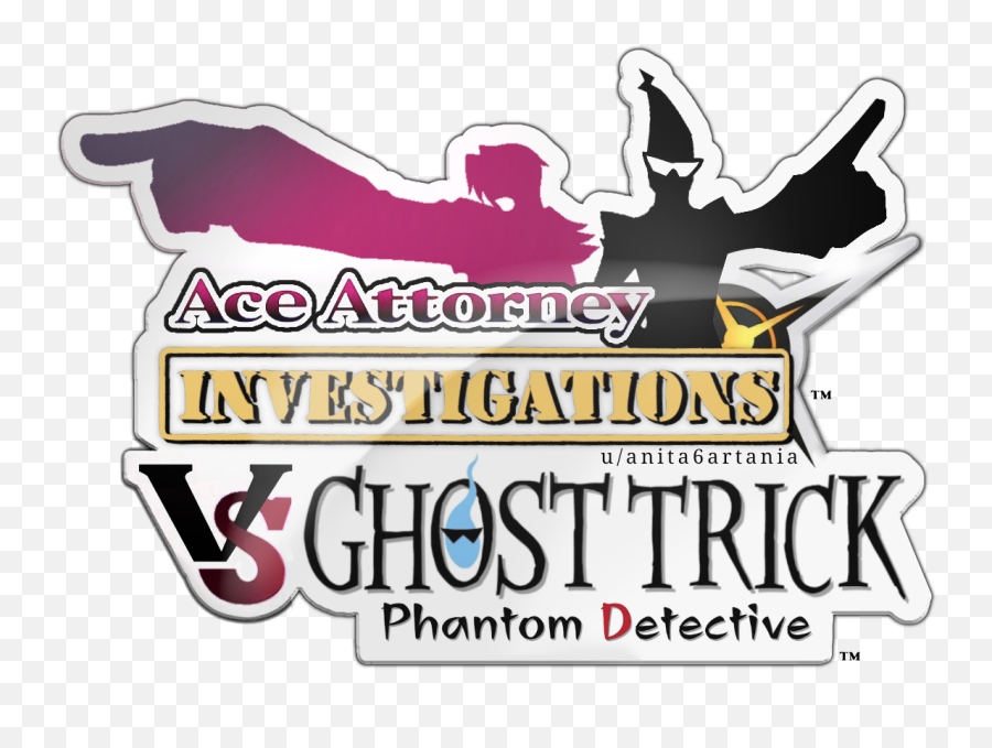 The Perfect Crossover Oc Aceattorney - Ghost Phantom Detective Png,Ace Attorney Logo