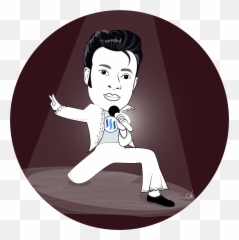 Mr - Cartoon Png,Elvis Png