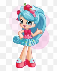 Bubbleisha Shopkins Transparent Png - Shoppies Art