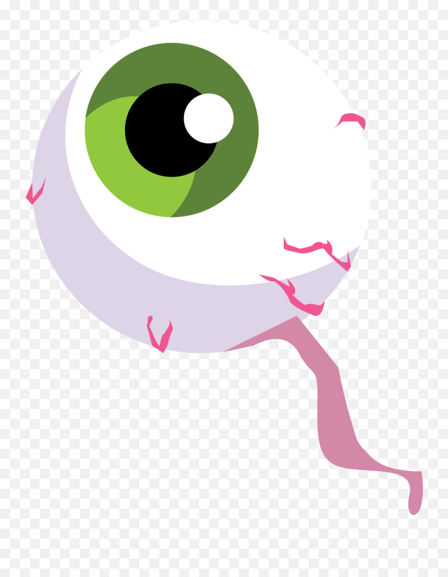 Eyeball Clipart Spooky - Eye Balls Halloween Clipart Png,Creepy Eyes Transparent