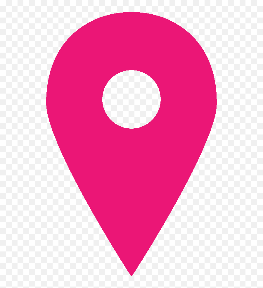 Pink Location Icon Png Clipart - Circle,Location Png