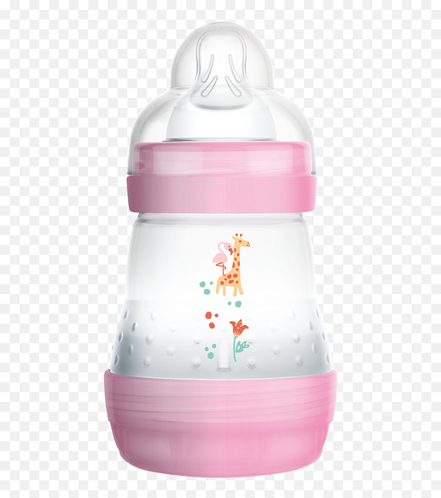 Gp0014g Easy Start Anti - Colic Bottle Starter Set Pink Baby Bottle Png,Baby Bottle Png