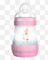 Gp0014g Easy Start Anti - Colic Bottle Starter Set Pink Baby Bottle Png,Baby Bottle Png