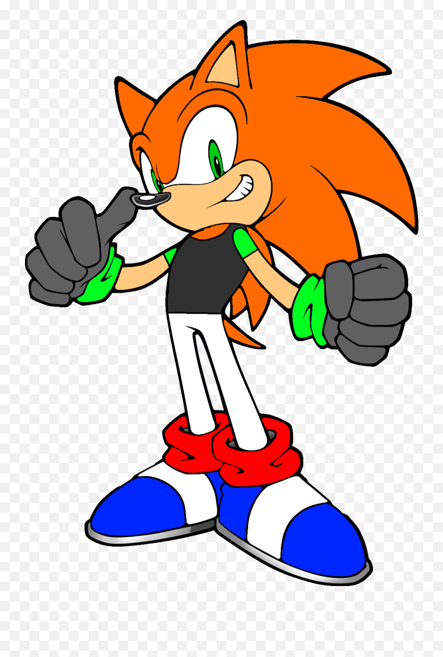 Download Super Sonic The Hedgehog - Sonic The Hedgehog Sonic The Hedgehog Orange Friend Png,Super Sonic Png