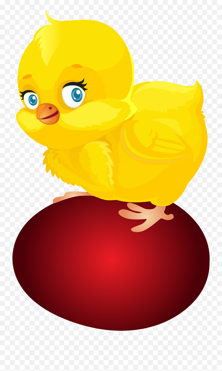 Easter Clipart Bird - Red Easter Eggs Clipart Transparent Easter Red Egg Transparent Png,Easter Clipart Transparent