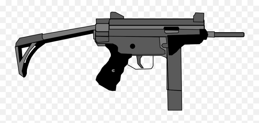 Lusa Submachine Gun - Wikipedia Pubg Ump9 Gun Png,Gun Transparent