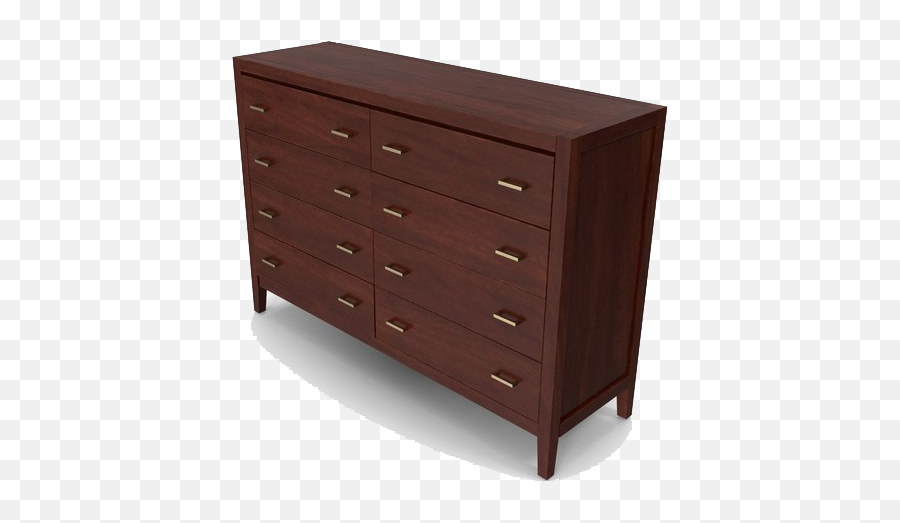 Classical Dresser Png Clipart - Dresser Side Angle Wood,Dresser Png