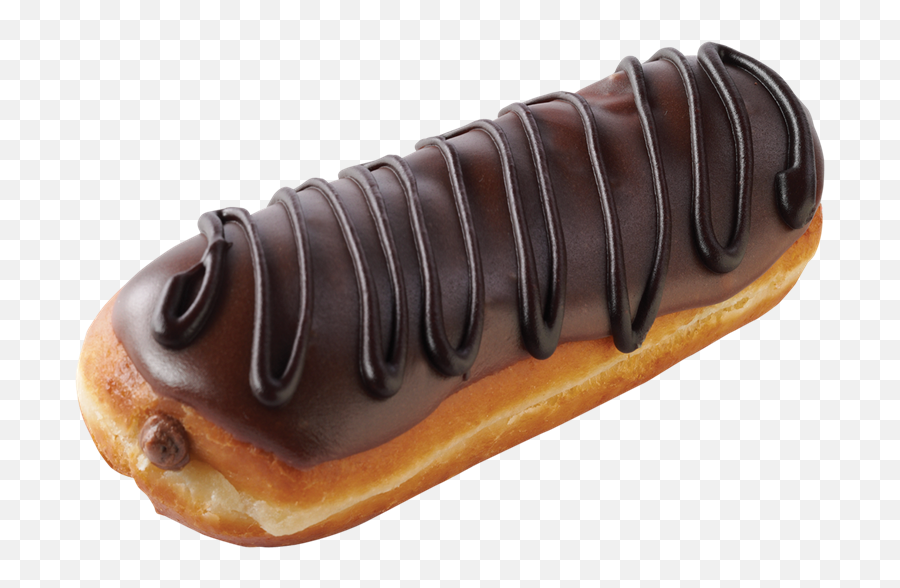 Chocolate Eclair - Krispy Kreme Eclair Png,Pastries Png