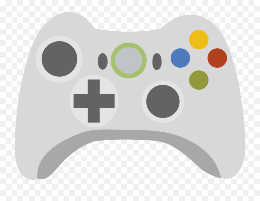 Xbox 360 Controller Clipart Transparent - Videogame Controller Clipart Png,Joystick Png