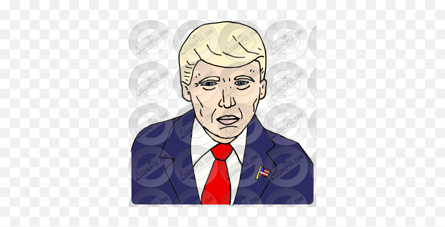 Donald Trump Picture For Classroom Therapy Use - Great Illustration Png,Donald Trump Png