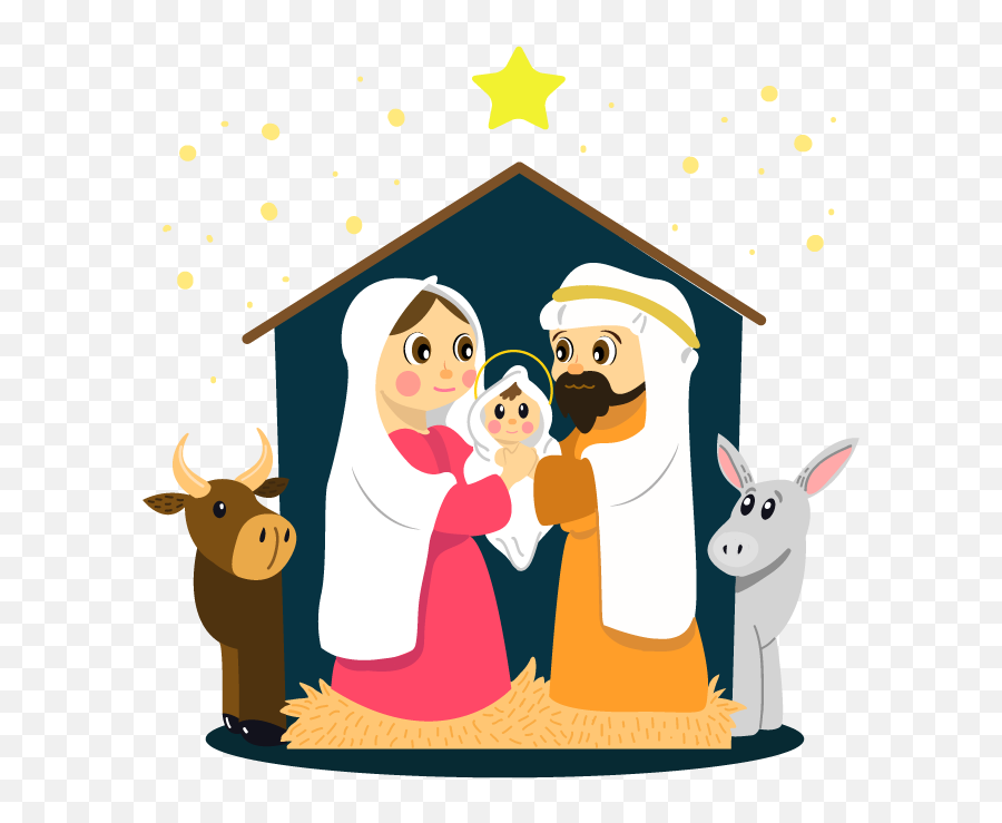 Bethlehem Christmas Nativity Scene - Transparent Christmas Nativity Png,Nativity Png