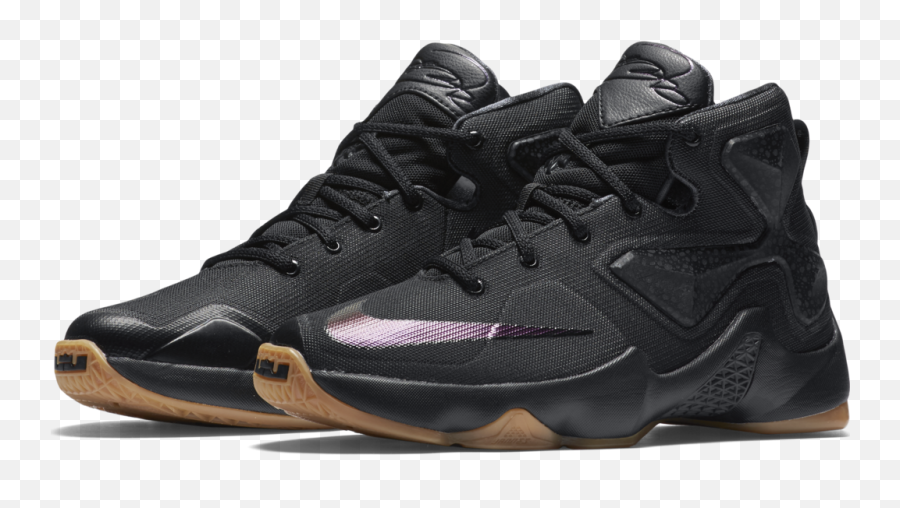 Nike Lebron Xiii Gs U0027black Lionu0027 - Air Jordan Trainer 1 Low Basketball Shoe Png,Air Jordan Png