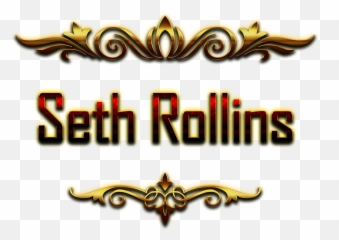 Download Seth Rollins Decorative Name - Amit Name Png,Seth Rollins Logo Png