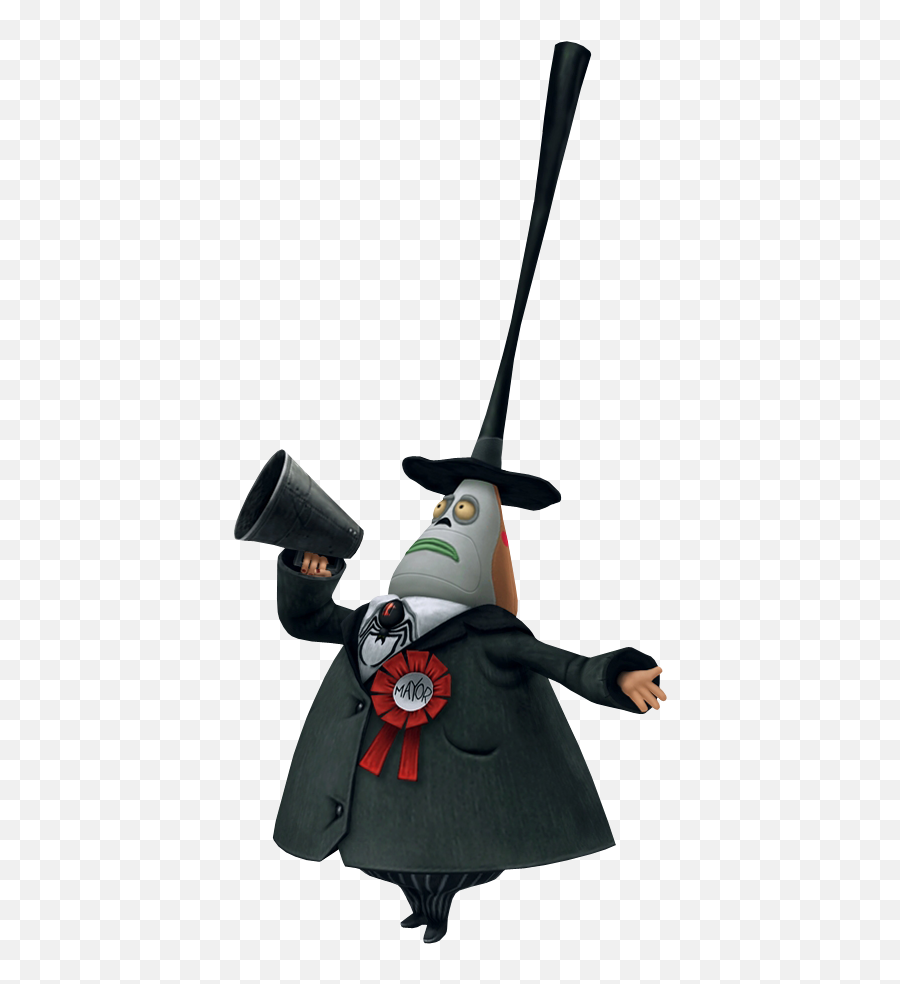 The Mayor - Characters From Nightmare Before Christmas Png,Nightmare Before Christmas Png