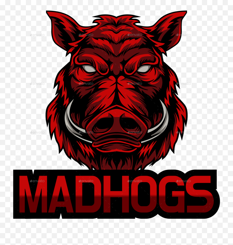 Angry Hog Logo For E - Hog Logo Png,Hog Png