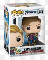 Captain Marvel U2013 Synexi Entertainment - Funko Pop Endgame png