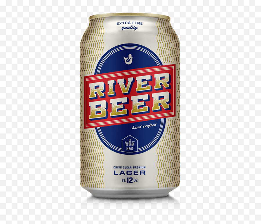 River Beer Lager U2013 Hops U0026 Grain - Language Png,Beer Transparent
