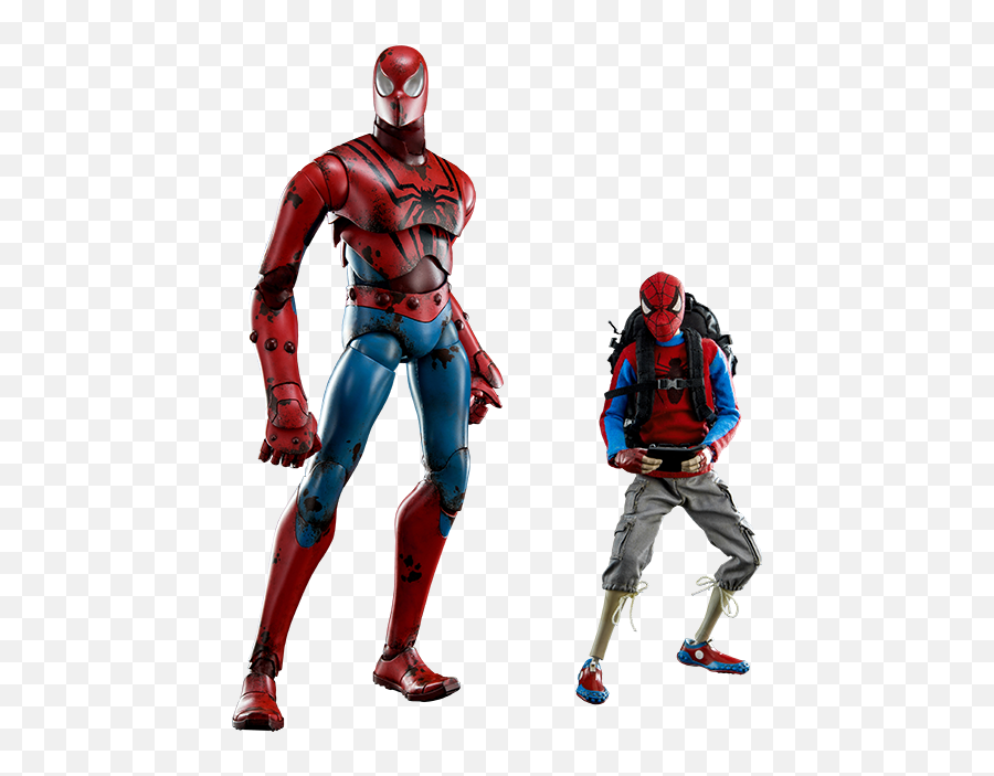Peter Parker And Spider - Man Sixth Scale Figure Set Https 3a Marvel Png,Peter Parker Png