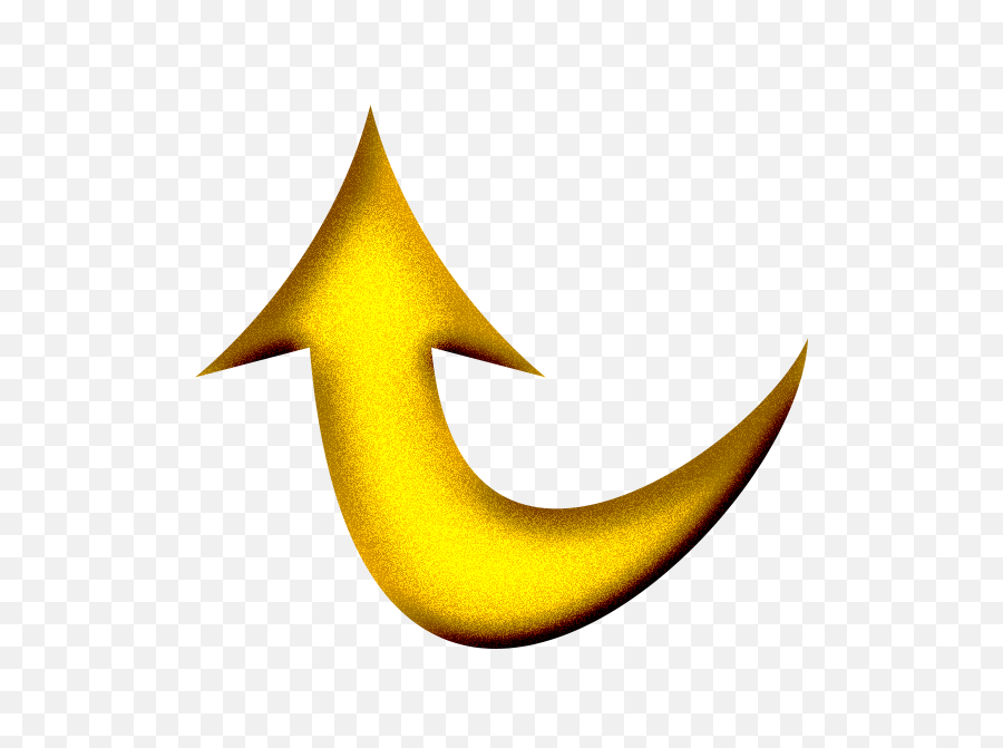 Arrow Curved Png - Arrow Curved Up Arrow Up Gold Png Curved Arrow Gold Png,Curved Arrows Png