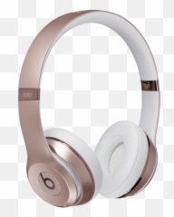 Beats Solo3 Wireless Rose Gold - Rose Gold Beats Solo 3 Png,Beats Png