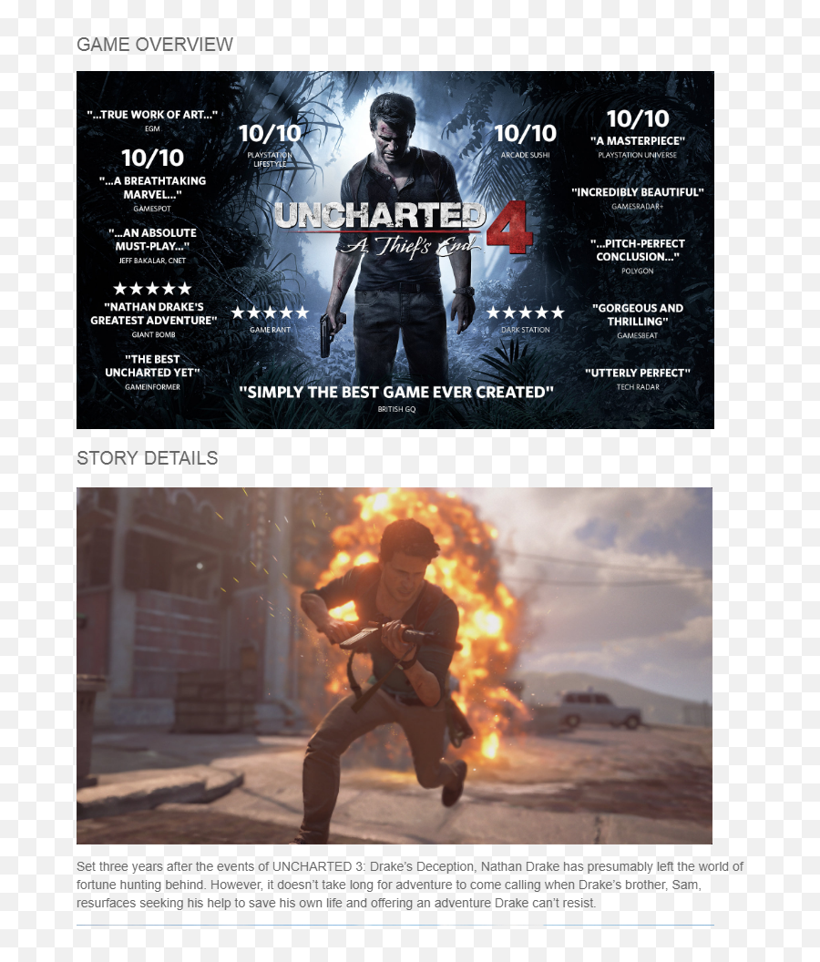 Ps4 Uncharted 4 A Thiefs End Ralleng - Poster Png,Uncharted 4 Png