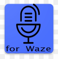 Voice Control For Waze - With Hand Gestures Microphone Png,Waze Logo