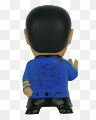 Blast Your Music Through Snazzy Kirk And Spock Bluetooth - Fictional Character Png,Spock Png