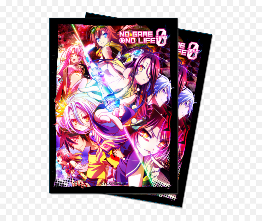 Download Utra Pro Game Sleeves - Film No Game No Life Png,No Game No Life Logo