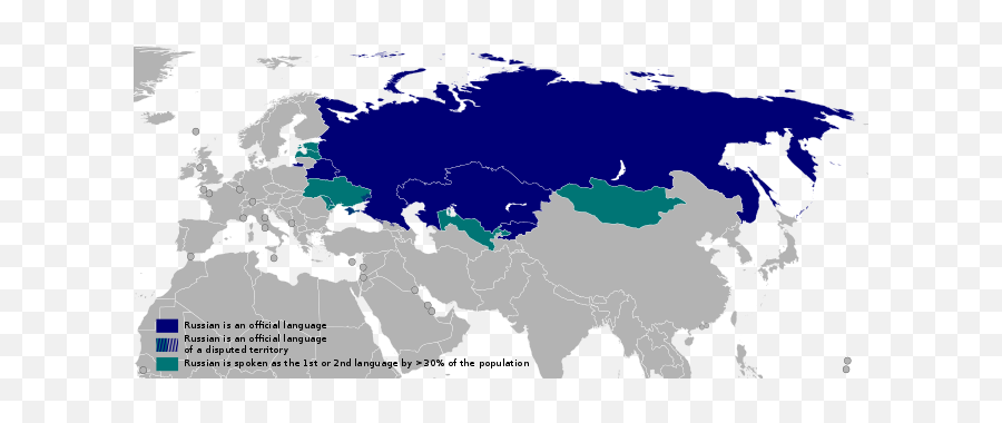 Russians - Russian Spoken Map Png,Icon Sviatoslav Richter