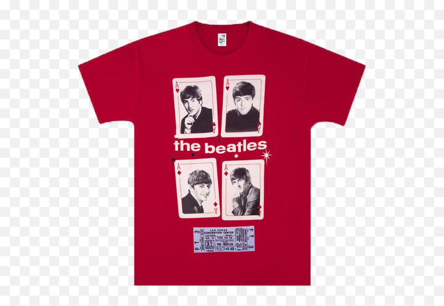 Beatles Vegas Cards T - Shirt U2013 Figrocks Png,Beatles Png
