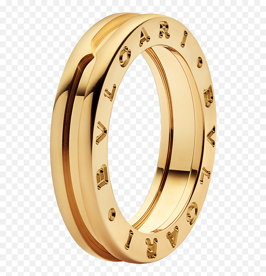 Bzero1 Ring - Yellow Gold Bvlgari Ring Png,Ring Transparent Background