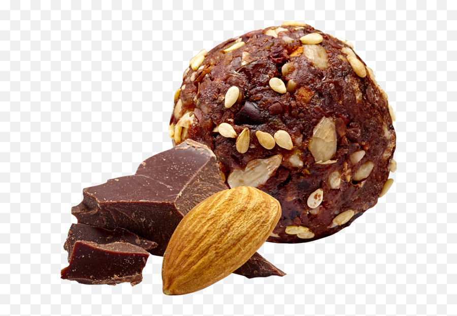 Energy Balls Almond Chocolate - Chocolate Png,Energy Ball Png